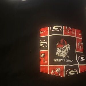 Gildan Black DryBlend T-Shirt University of Georgia